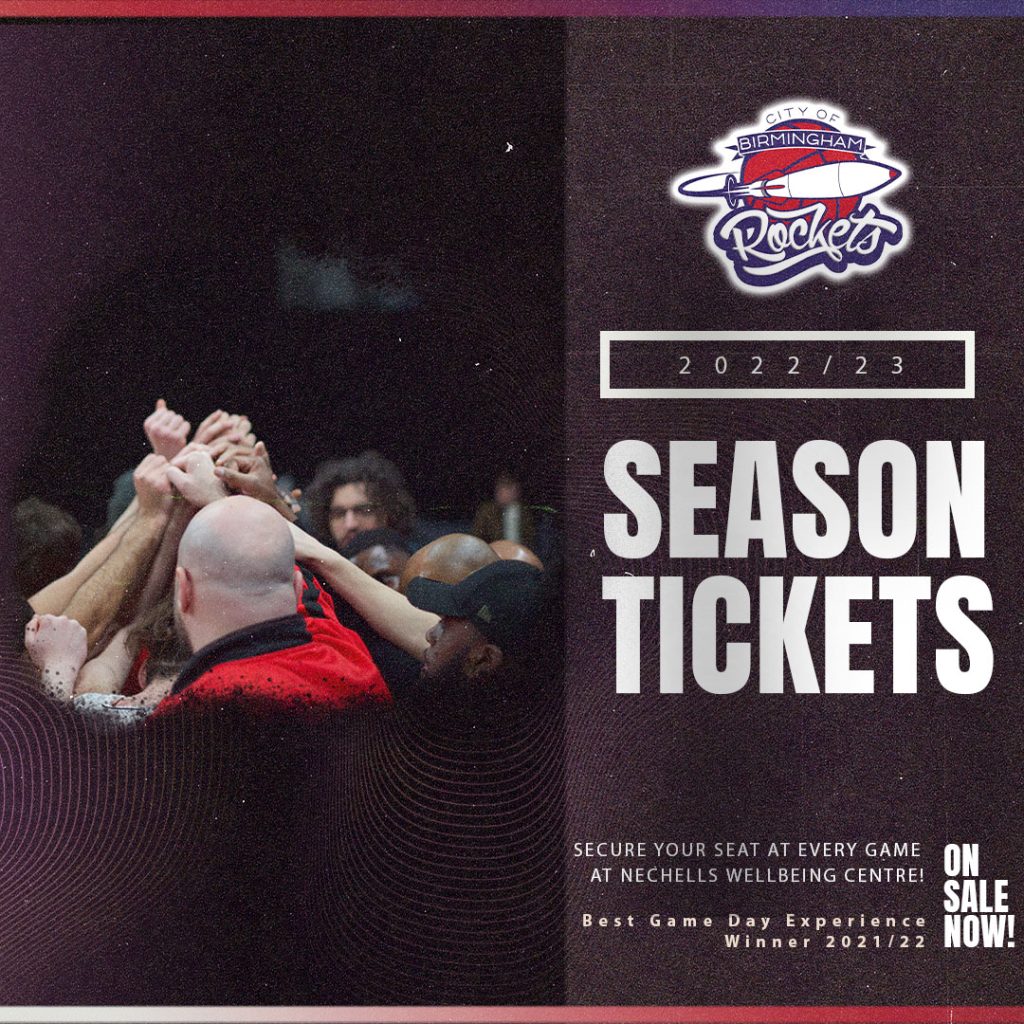 Buy Tickets CITY OF BIRMINGHAM ROCKETS BASKETBALL CLUB