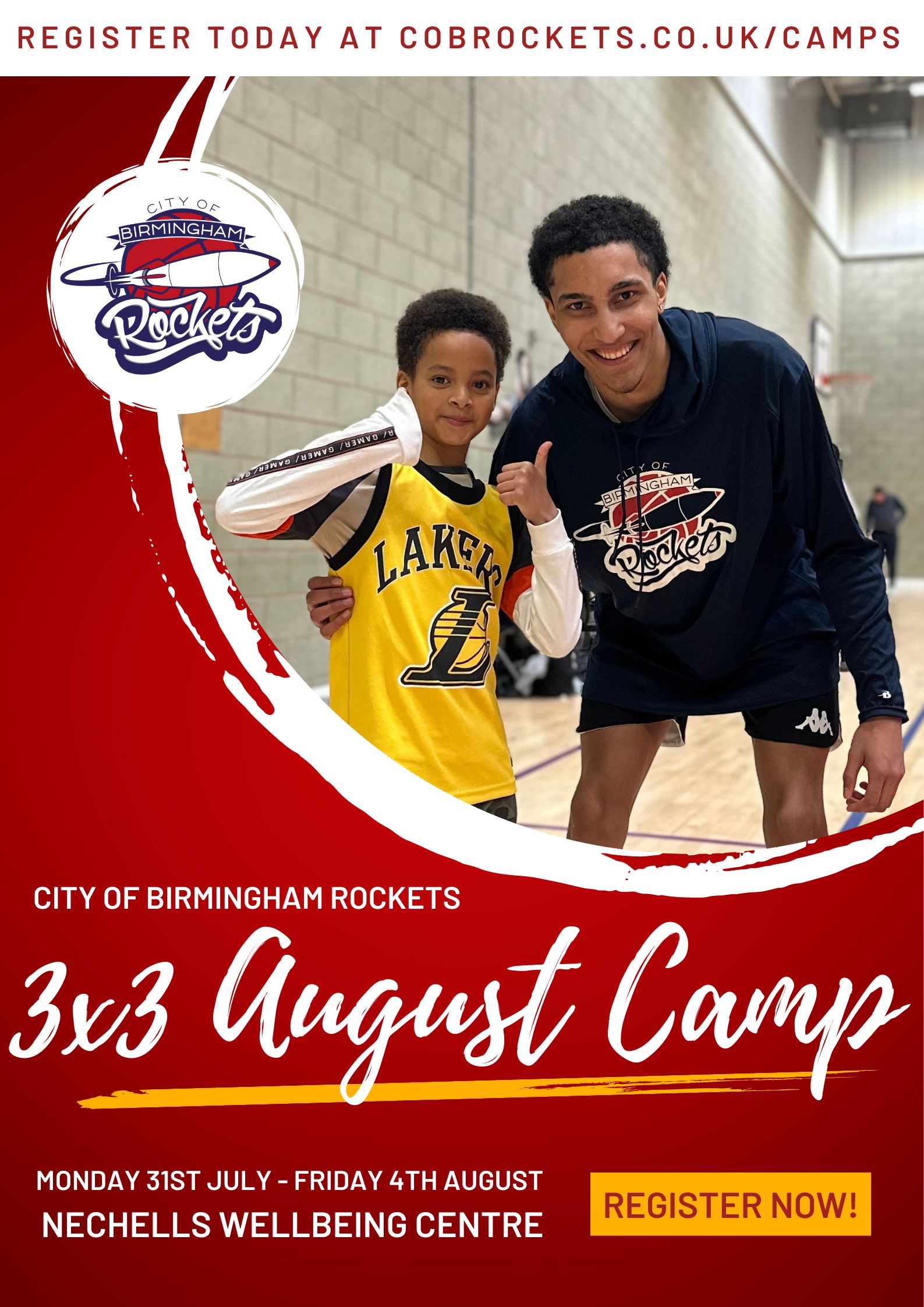 Holiday Community Camps – CITY OF BIRMINGHAM ROCKETS BASKETBALL CLUB